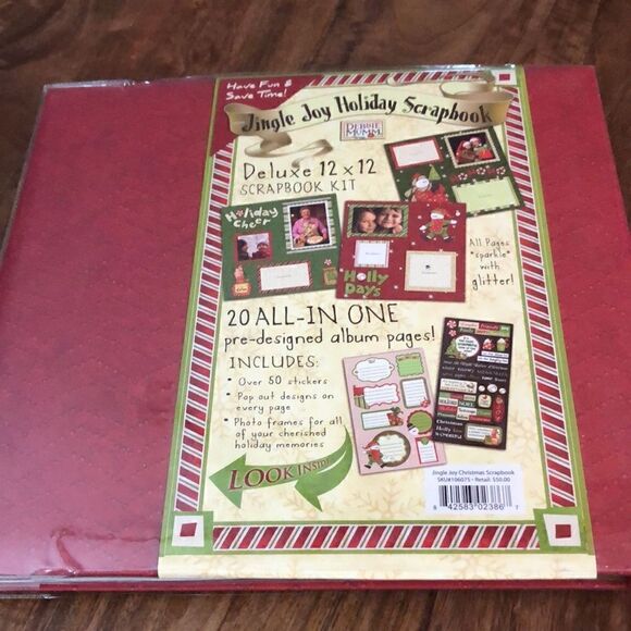 Jingle Joy Holiday Scrapbook - Picture 2 of 10